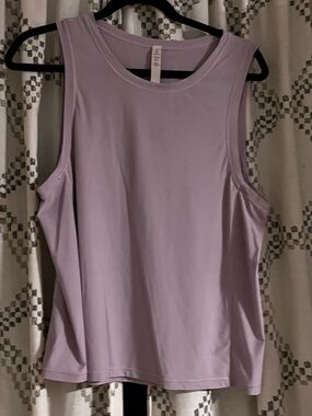 lululemon athletica Light Lavender Performance Tank - Women's Sleeveless Top